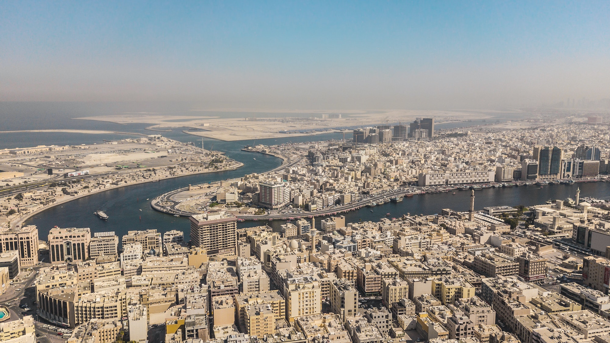 Dubai Creek, districts of Bur Dubai and Deira